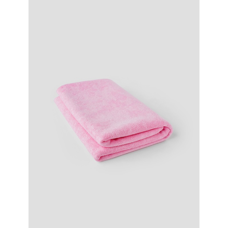 Newborn Bathing Towel  Lightweight, Extra-Absorbent, and Skin-Safe Cotton Towel for Babies Pink
