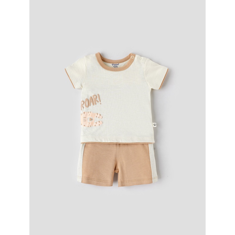 Popees Baby Boys’ Co-ord Set (09 Months)  Soft & Stylish Wear NB