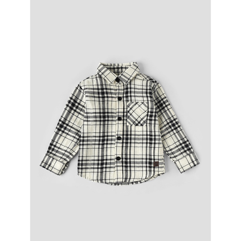 Popees Classic Checked Shirt (6-36 Months) for Boys 6-9 M