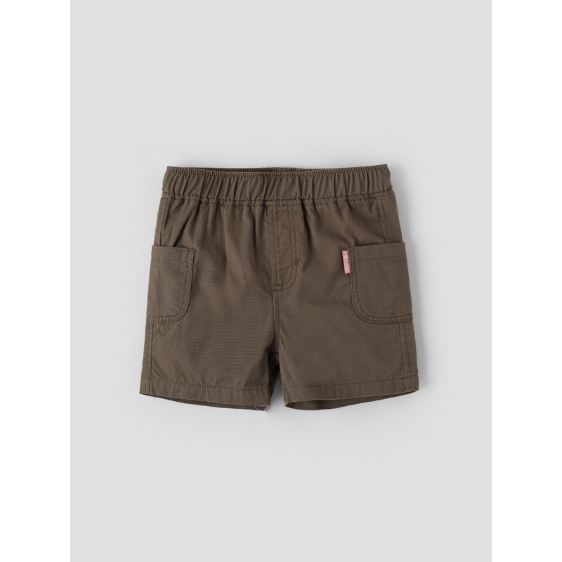 Popees Comfortable Double Pocket Cotton Fabric Shorts (336 months) for Boys 3-6 M