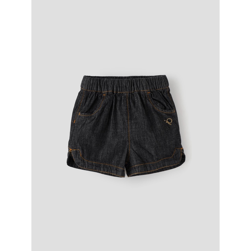 Popees Comfy & Trendy Denim Shorts (3-36 Months) for Girls 3-6 M