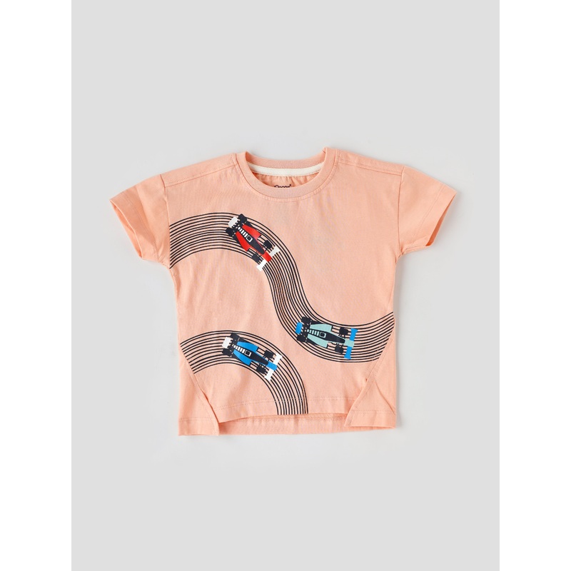 Popees Comfy & Trendy Printed T-shirt (1-8 Years) for Girls 1-2 Years