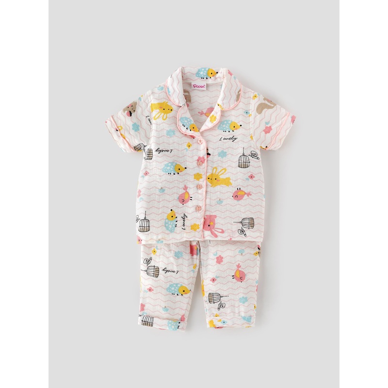 Popees Cute & Stylish Pyjama Set (3-36 Months) for Girls 3-6 M