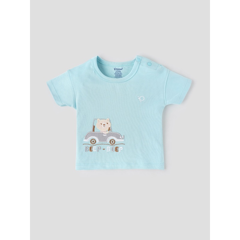 Popees Cute T-Shirt (324 Months) for Boys 3-6 M