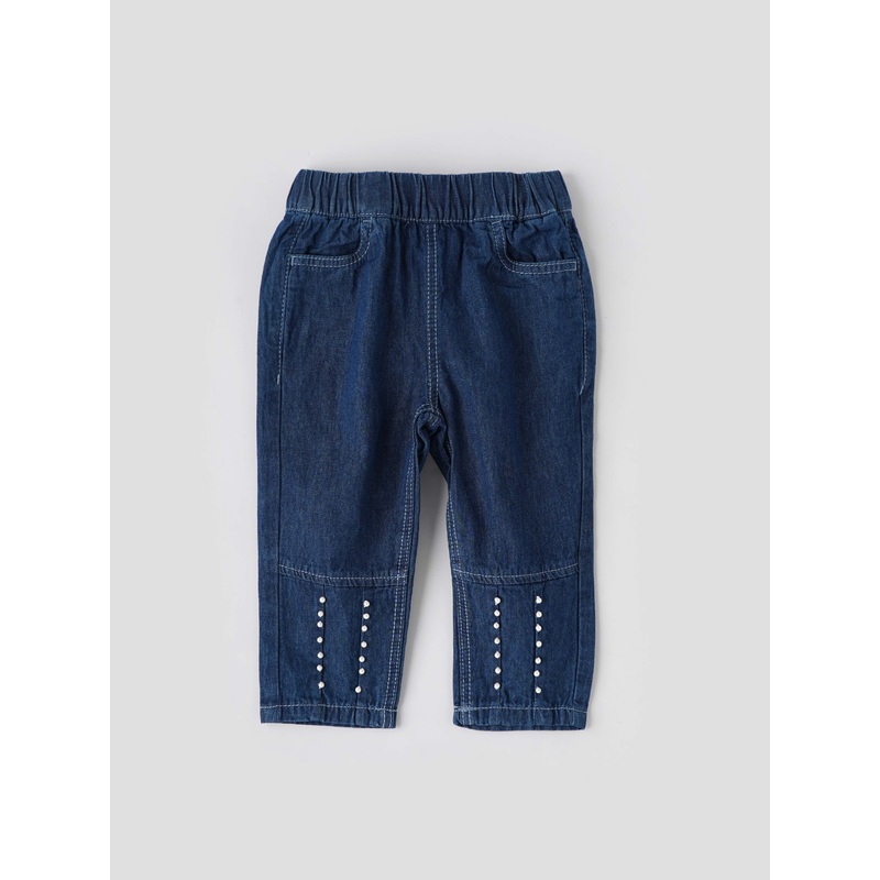 Popees Fashionable Denim Jeans (3-24 Months) for Girls 3-6 M