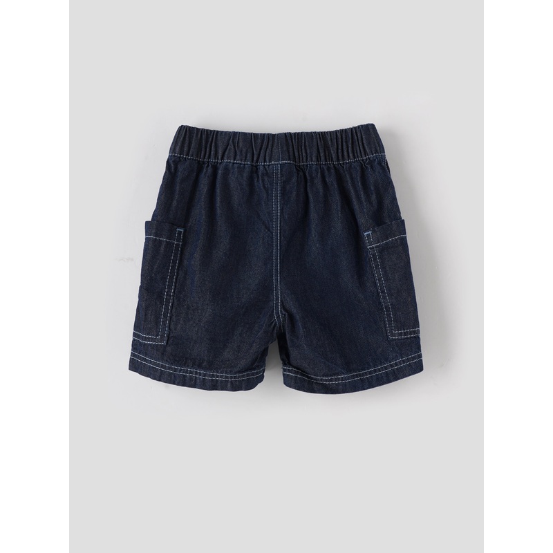 Popees Fashionable Denim Shorts With Pocket (3-36 Months) for Boys 3-6 M