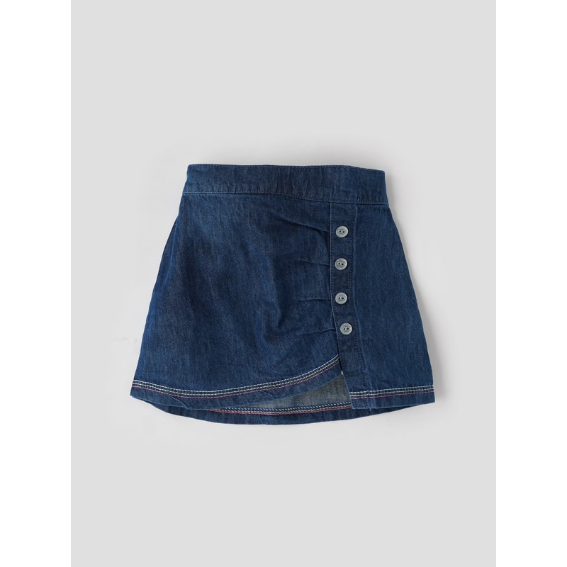 Popees Fashionable Denim Skirt (3-36 Months) for Girls 3-6 M