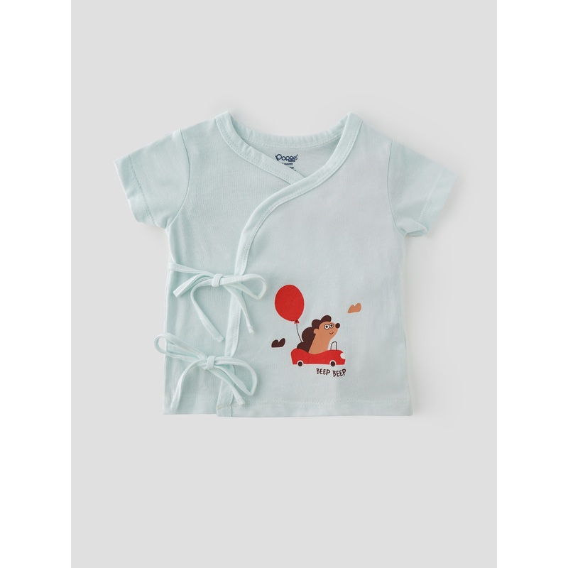 Popees Side Tie Jhabla Top (06 Months) for Newborn Girls 0-1 M