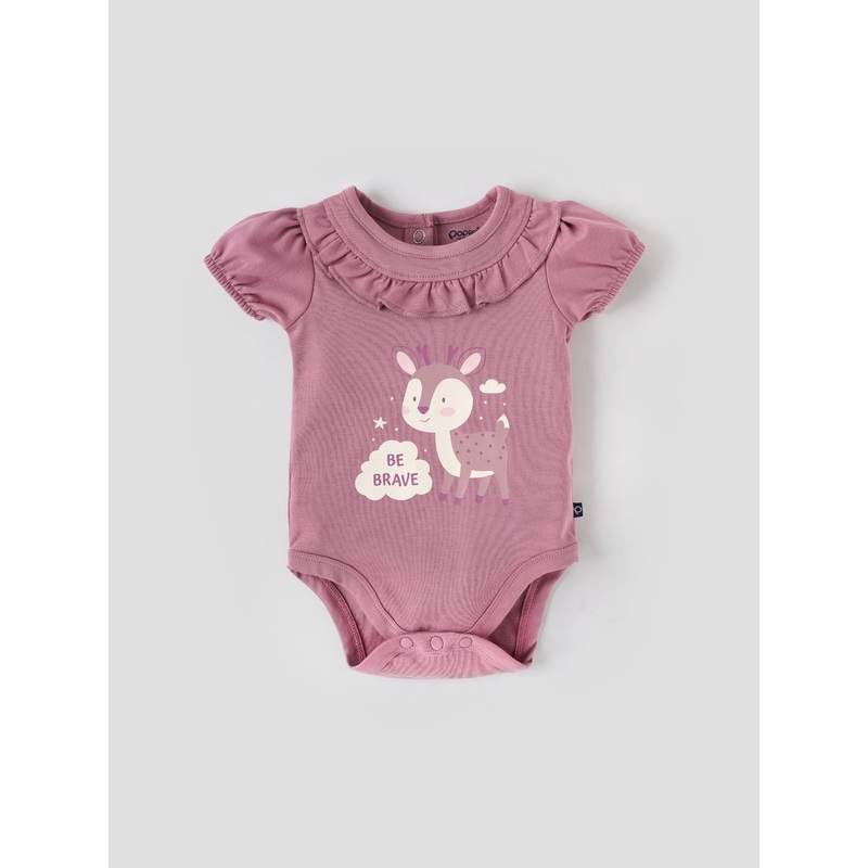 Popees Skin-friendly & Comfy Bodysuit (0-6 Months) for Newborn Baby TINY BABY