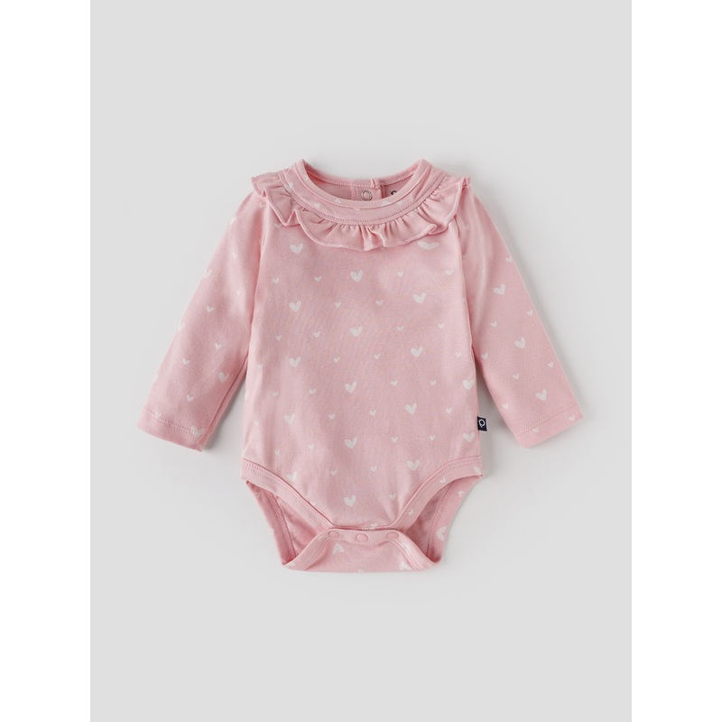 Popees Skin-friendly & Comfy Bodysuit (0-9 Months) for Girls 0-1 M