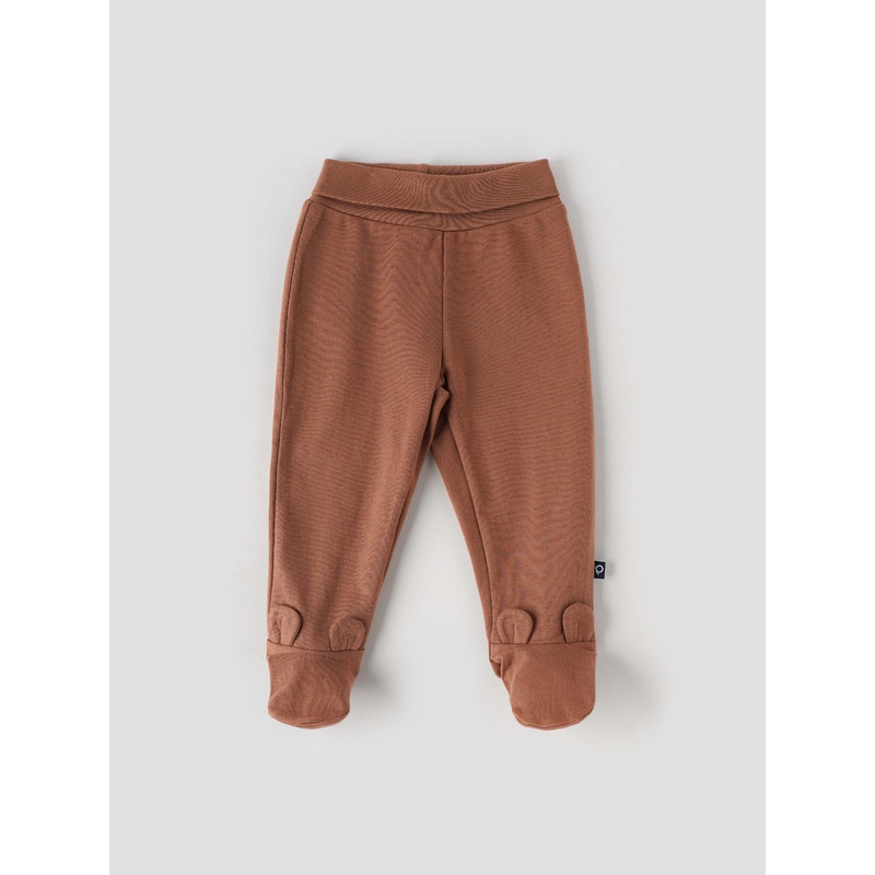 Popees Soft & Comfy Footed Pants (09 Months) for Newborn Babies 0-1 M