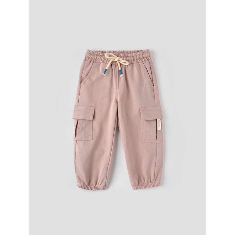 Popees Stylish Cargo Joggers with Pockets (1-8 Years) for Girls 1-2 YEAR