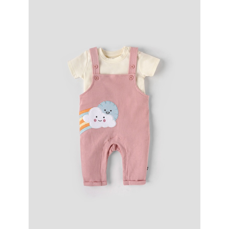 Popees Stylish & Comfy Dungaree Set (3-24 Months) for Boys 3-6 M