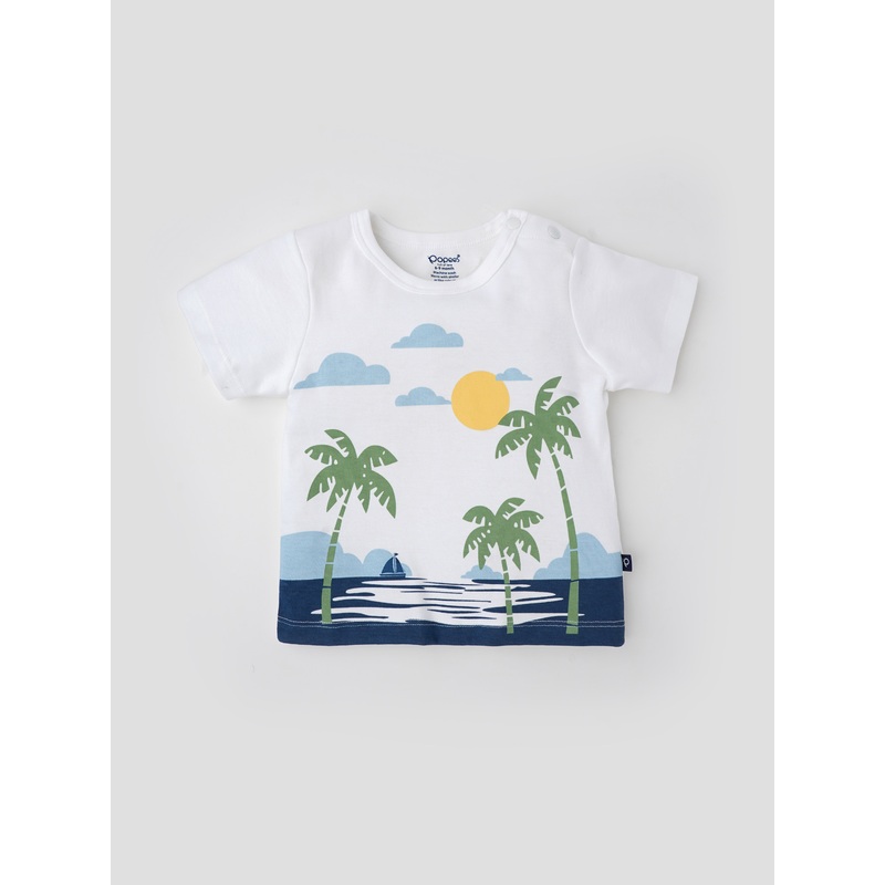 Popees Stylish Printed T-shirt (3-18 Months) for Boys 3-6 M