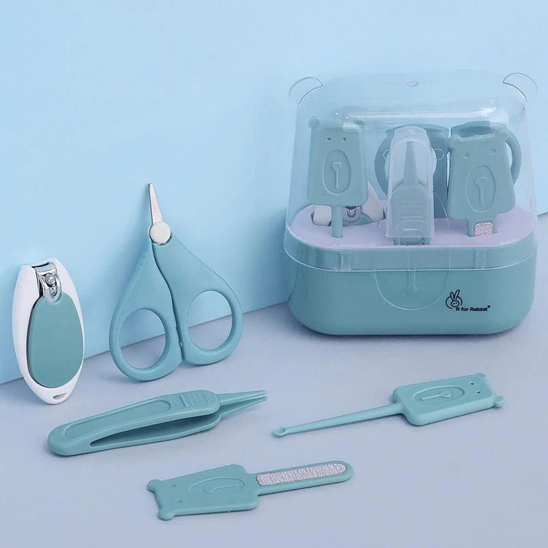 Stylo Teddy Baby Manicure Set Nail Cutter & Nail Filer, Scissor, Tweezer, Ear Pick