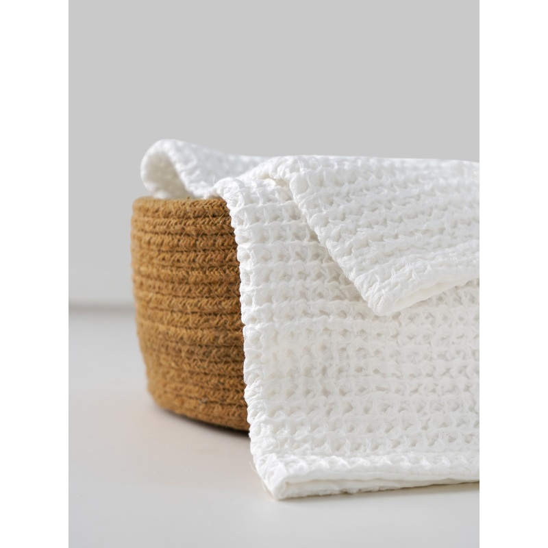 Waffle Weave-Textured Hand Towel for Newborn baby – 60cm X 43cm