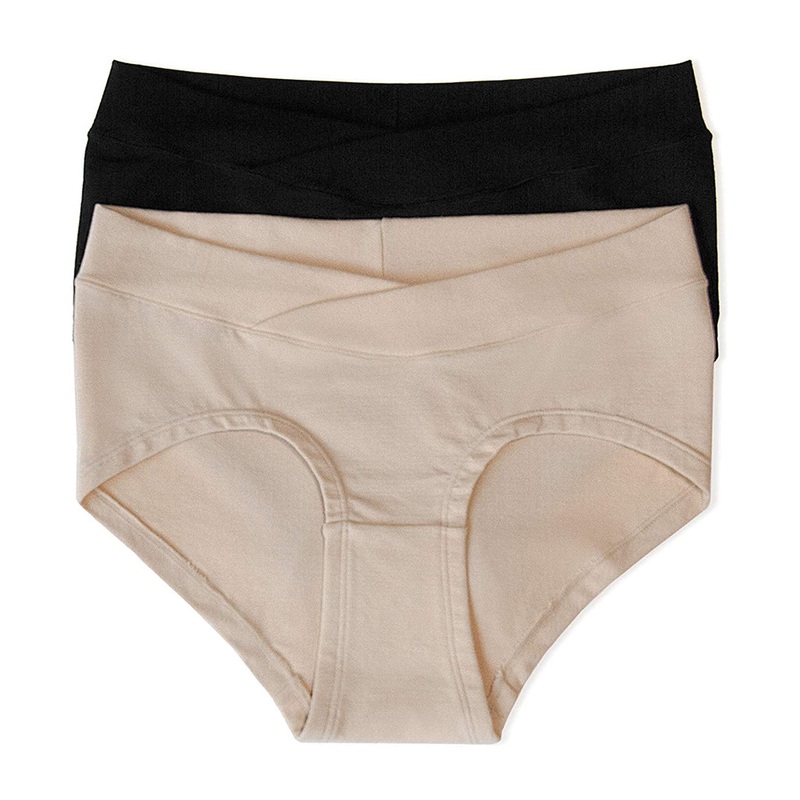 Bamboo Hipster Panties – 2 Pack Neutrals S/M