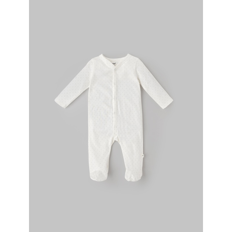 Popees Full-Sleeve Front Open Sleepsuit (09 Months) for Newborn Boys 0-1 M