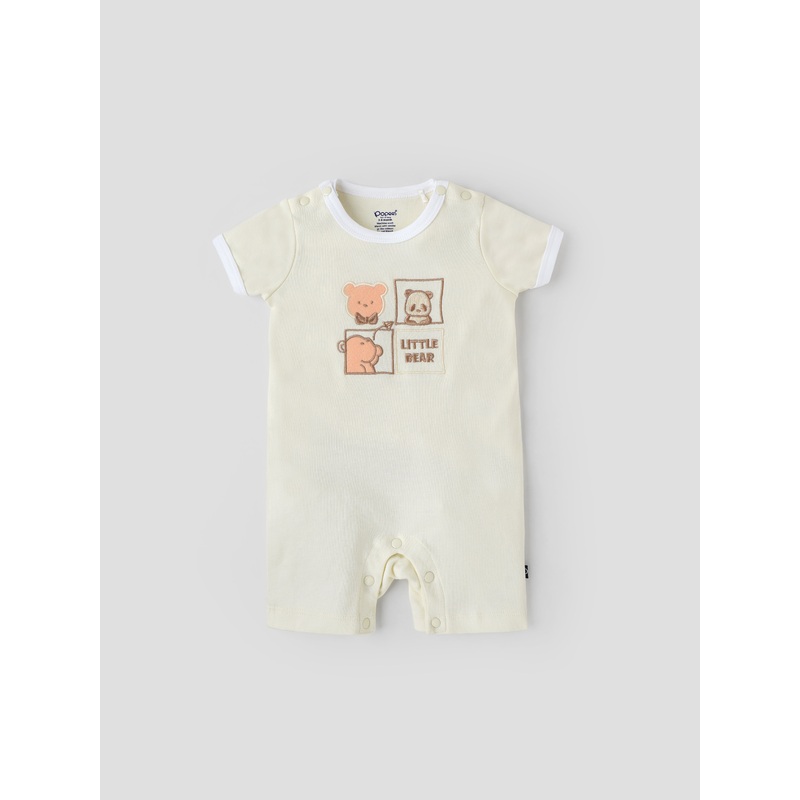 Popees Half Sleeve Romper (06 Months) for Baby Boys TINY BABY