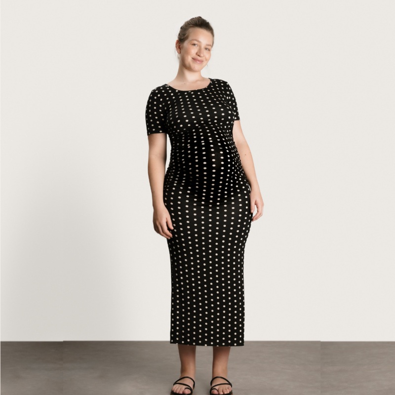 Hugo Maxi Dress Black XS