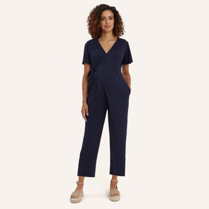 Lucia Jumpsuit Navy XS