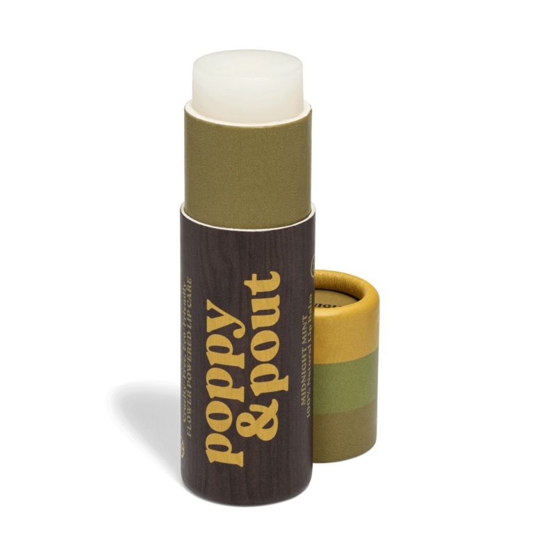 Poppy & Pout Lip Balm Midnight Mint
