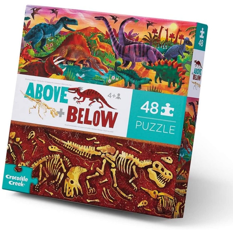 Above + Below Dinosaur Puzzle
