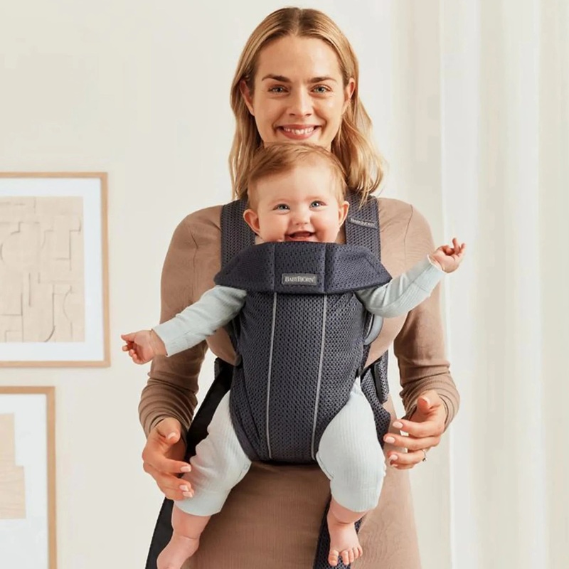 Baby Carrier Mini- 3D Mesh Navy One Size