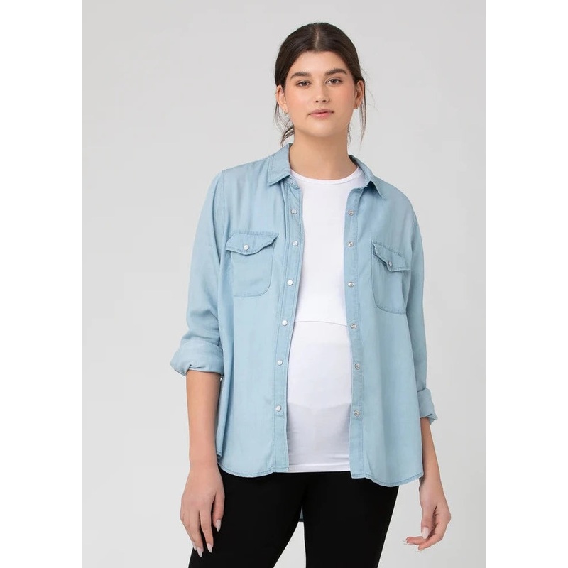 Bec Chambray Shirt Clean Fade Clean Fade XS