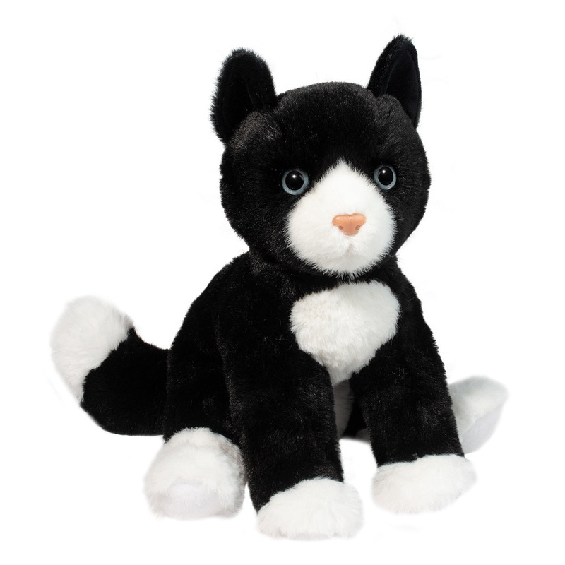 Beckie Soft Black + White Cat