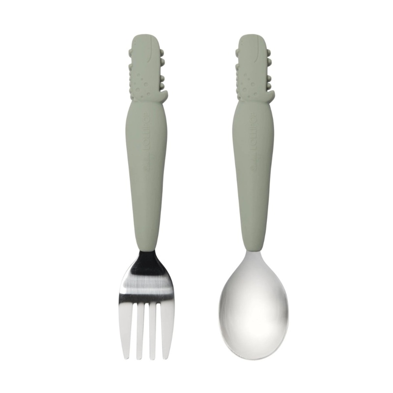 Kids Spoon and Fork Set – Born To Be Wild Lion