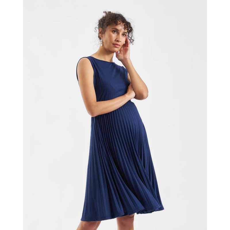Knife Pleat Dress Blueprint XS