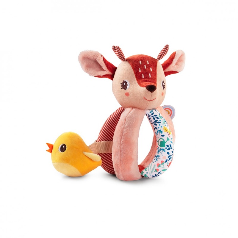Lilliputiens Rattle with Handles Stella