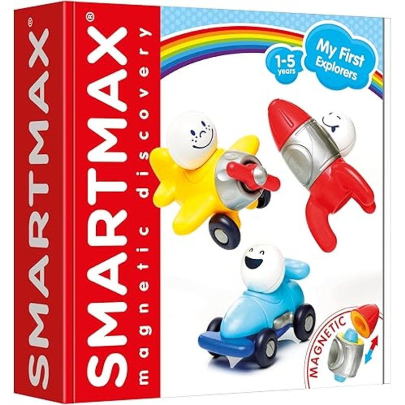 My First Explorers Magnetic Discovery Dynamic STEM Vehicle Building Set