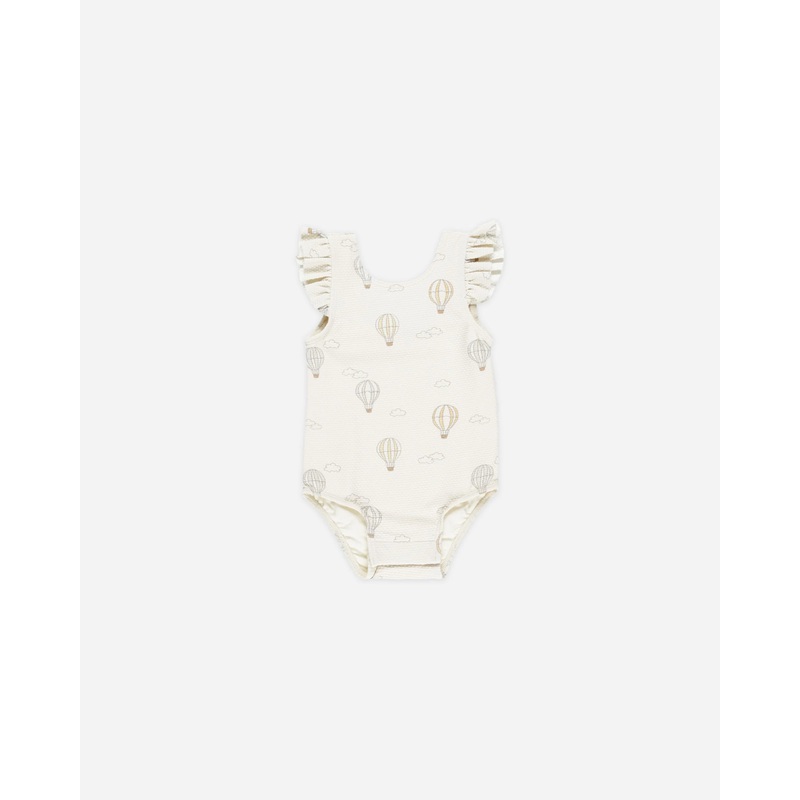Scoop Back One-Piece Swimsuit Hot Air Balloons 3-6M