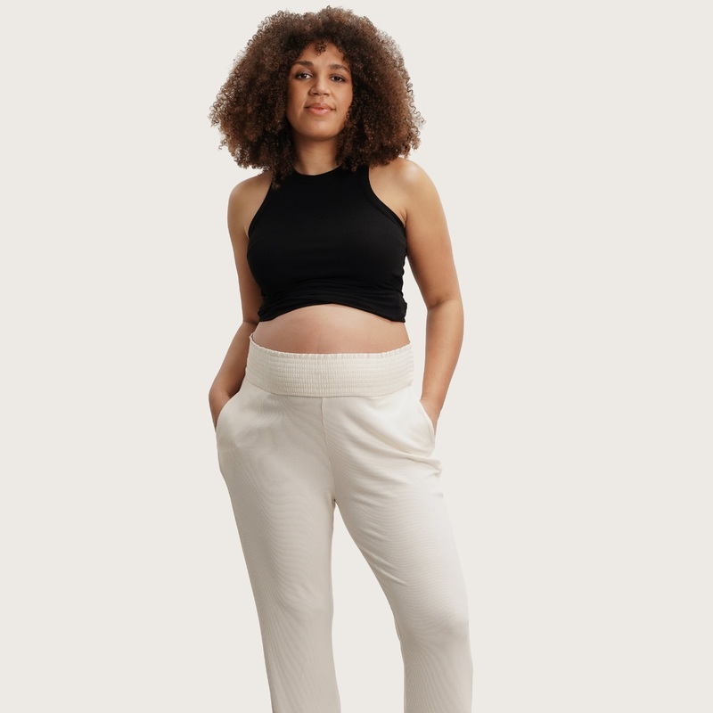 Super Soft  Rib Pant Black XS