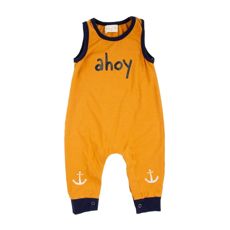 Ahoy Drew Romper 3M