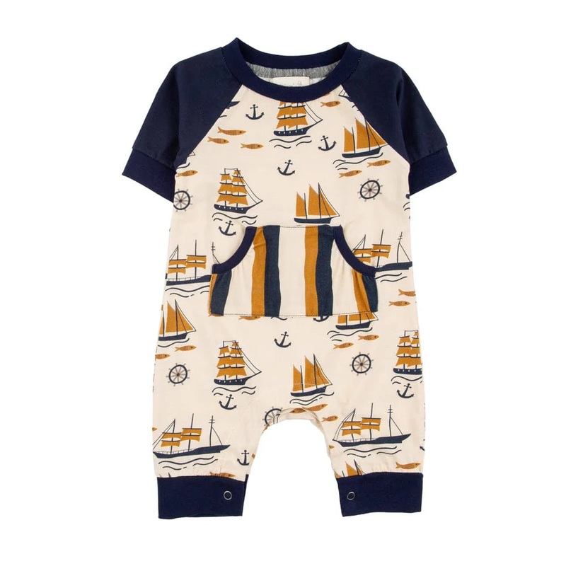 Ahoy Henry Romper 3M