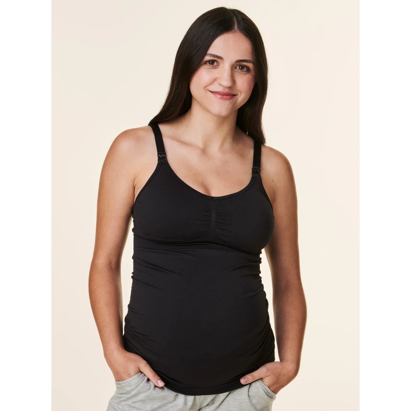 Basics Slimming Maternity + Nursing Cami Black S