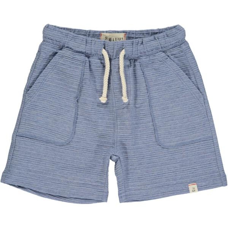 Bluepeter Short Grey Rib 0-3M