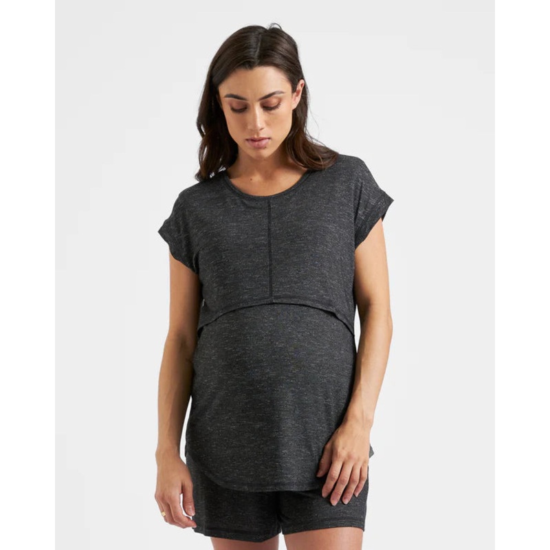 Dreamy Nursing Tee Granite XS
