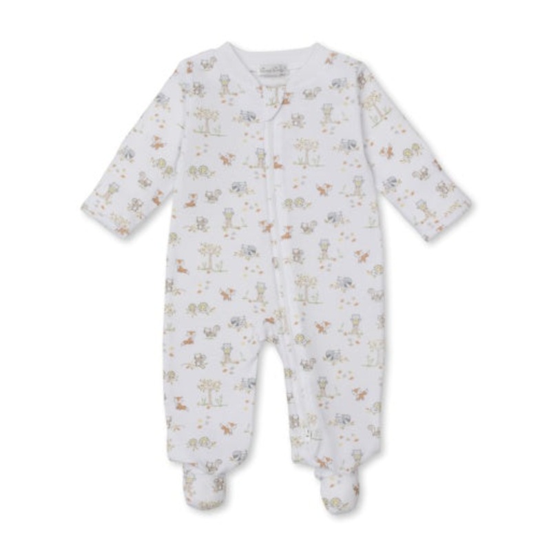Forest Frolic Zip Footie Multi NB