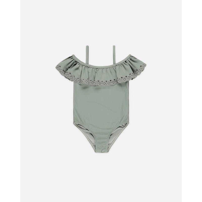 Off The Shoulder Swimsuit Pink 6-12M