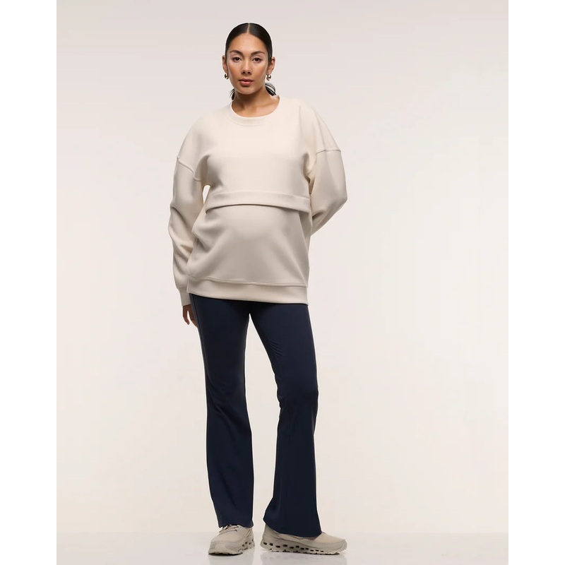 Oversized Feeding Zip Jumper Bone XS