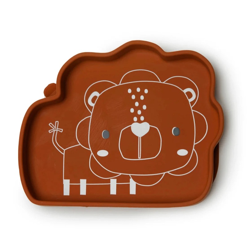 Silicone Snack Plate – Born to be Wild Lion