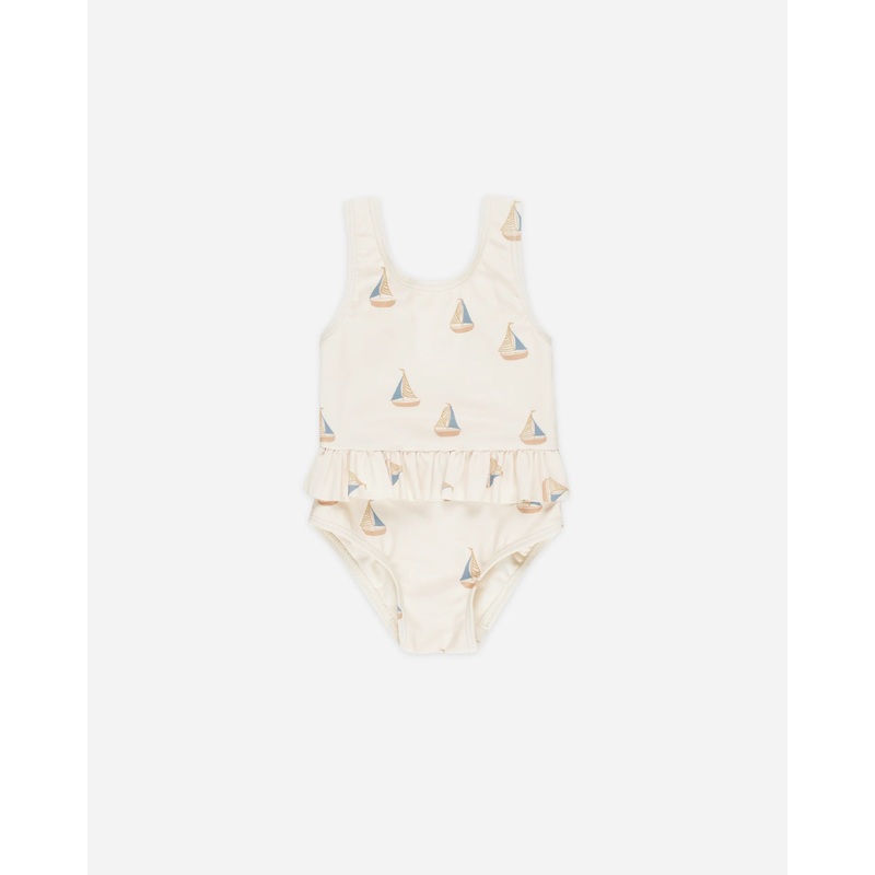 Skirted One-Piece Sailboat 3-6M