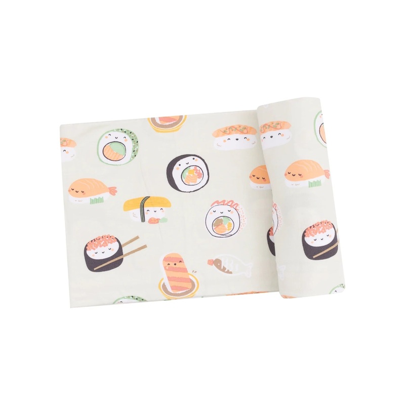 Swaddle Blanket Sushi Green O/S