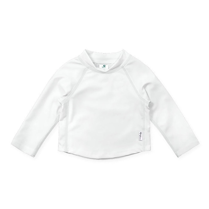 Zip Rashguard UPF 50+- White White 6M