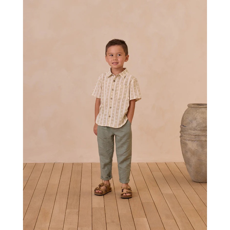 Ethan Trouser Eucalyptus 6-12M