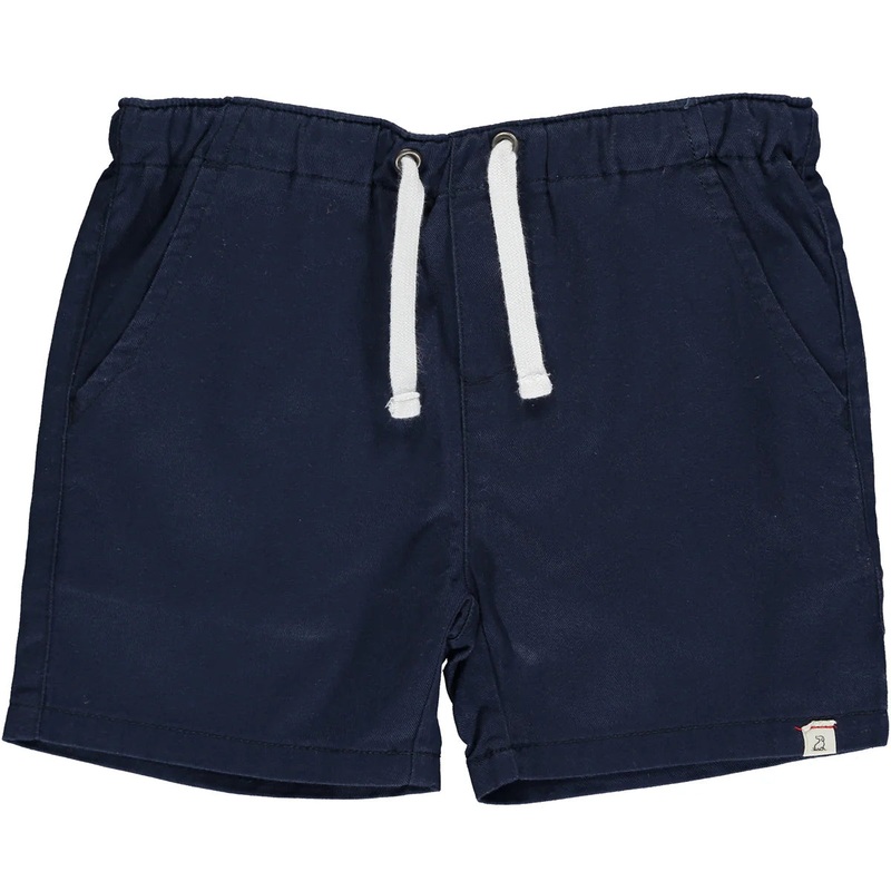 Hugo Twill Short Navy 0-3M